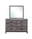 Kate Foil Gray Dresser by Global Furniture