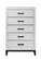 Kate White Bedroom Set by Global Furniture