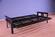 Futon Set - Full Size - Monterey Black Frame, Mattress w/Removable Solid Cover
