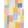 Belle Yellow Orange Blue Colour Blocks Rug by Kalora