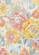 Belle Yellow Blue Pink Floral Rug by Kalora