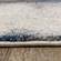 Breeze Cream Blue Brown Urban Rift Rug by Kalora