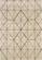 Lane Cream Grey Geometric Luxury Rug by Kalora