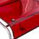 Lima Modern Transparent Red Acrylic Chair by LeisureMod