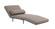 Lisse Convertible Beige Fabric Chair Bed