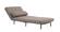 Lisse Convertible Beige Fabric Chair Bed