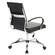 Benmar Home Leather Office Chair, Black by LeisureMod