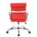 Benmar Leather Office Chair Red by LeisureMod