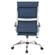 Benmar High-Back Home Leather Office Chair, Navy Blue by LeisureMod