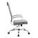 Benmar High-Back Home Leather Office Chair, Grey by LeisureMod