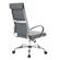 Benmar High-Back Home Leather Office Chair, Grey by LeisureMod