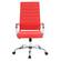 Benmar High-Back Home Leather Office Chair, Red by LeisureMod
