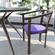 Modern Purple Dining Chair Cushion Pads by LeisureMod