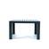 Chelsea 7-Piece Patio Sectional And Coffee Table Set Black Aluminum With Cushions, Black by LeisureMod