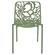 Modern Devon Aluminum Chair Khaki Green, Set of 4 by LeisureMod