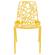 Modern Devon Aluminum Chair Yellow by LeisureMod