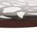 Devon Brown Tree Design Glass Top Aluminum Base Indoor/Outdoor End Table by LeisureMod