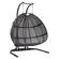 Wicker Hanging Double Egg Swing Chair - Dark Brown by LeisureMod