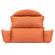 Hanging 2 person Egg Swing Cushion Orange by LeisureMod