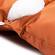 Hanging 2 person Egg Swing Cushion Orange by LeisureMod