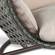 Wicker Hanging 2 Person Egg Swing Chair With Outdoor Cover Beige by LeisureMod