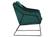 Harmony Velvet Accent Armchair, Emerald Green by LeisureMod