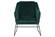 Harmony Velvet Accent Armchair, Emerald Green by LeisureMod