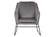 Harmony Velvet Accent Armchair, Fossil Grey by LeisureMod