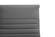 Harris Grey Ribbed Design Leatherette Office Chair by LeisureMod