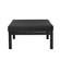 Hamilton 7-Piece Aluminum Patio Conversation Set w/Coffee Table & Cushions - Black by LeisureMod