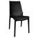 Kent Outdoor Dining Chair Black by LeisureMod