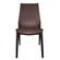 Kent Outdoor Dining Chair Brown by LeisureMod