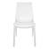Kent Outdoor Dining Chair White, Set of 4 by LeisureMod