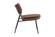 Marilane Velvet Accent Chair With Metal Frame, Coffee Brown by LeisureMod