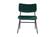 Marilane Velvet Accent Chair With Metal Frame, Emerald Green by LeisureMod