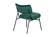 Marilane Velvet Accent Chair With Metal Frame Set of 2, Emerald Green by LeisureMod