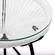Montara White Modern 3 Piece Outdoor Acapulco Lounge Patio Set w/Glass Top Table by Leisuremod
