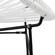 Montara White Modern 3 Piece Outdoor Acapulco Lounge Patio Set w/Glass Top Table by Leisuremod
