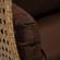 Mendoza Light Brown Wicker Hanging 2 Person Egg Swing Chair - Brown by LeisureMod