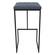 Quincy Quilted Stitched Leather Bar Stools With Metal Frame, Peacock Blue by LeisureMod