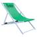 Sunset Green Outdoor Sling Lounge Chair w/Headrest Cushion by LeisureMod