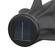 Sierra Gray Modern 9 ft Steel Market Patio Umbrella w/Solar Powered Led & Tilt by LeisureMod