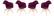 Willow Velvet Eiffel Wooden Base Accent Chair Set of 4 Purple by LeisureMod