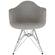 Willow Fabric Eiffel Accent Chair, Set of 4, Grey by LeisureMod
