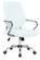 Winchester White Home Leather Office Chair by LeisureMod