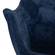 Willow Velvet Eiffel Base Rocking Chair, Navy Blue by LeisureMod