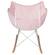 Willow Velvet Eiffel Base Rocking Chair, Pink by LeisureMod