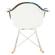 Wilson Twill Fabric Eiffel Rocking Chair by LeisureMod