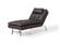 Serta® Ares Brown Faux Leather Chaise Lounger by Lifestyle Solutions