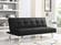 Serta&reg; Corey Black Sofa Bed by Lifestyle Solutions